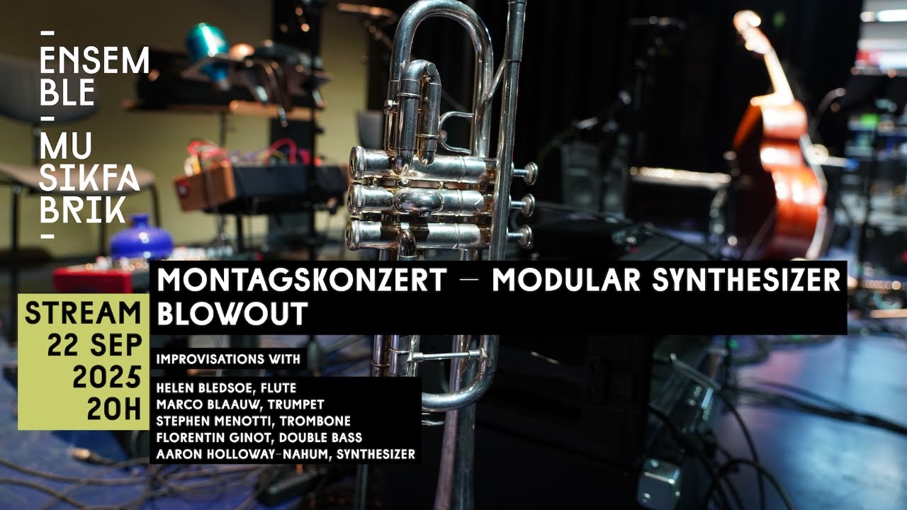 Montagskonzert – Modular Synthesizer Blowout