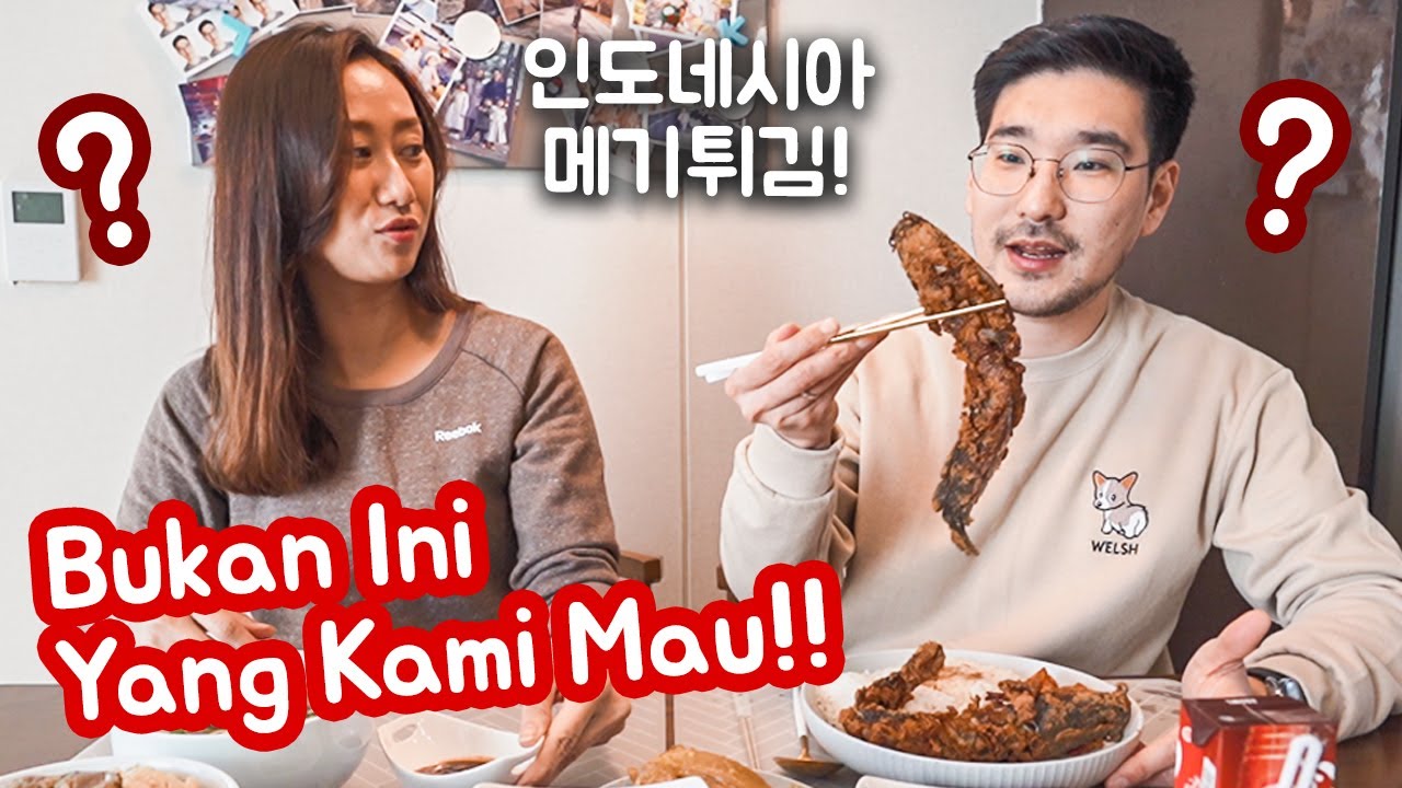 Lele Goreng Dari Warung Indonesia Di Korea, Suami Pertama Kali Coba!! 안산 인도네시아 식당 음식 맛은??