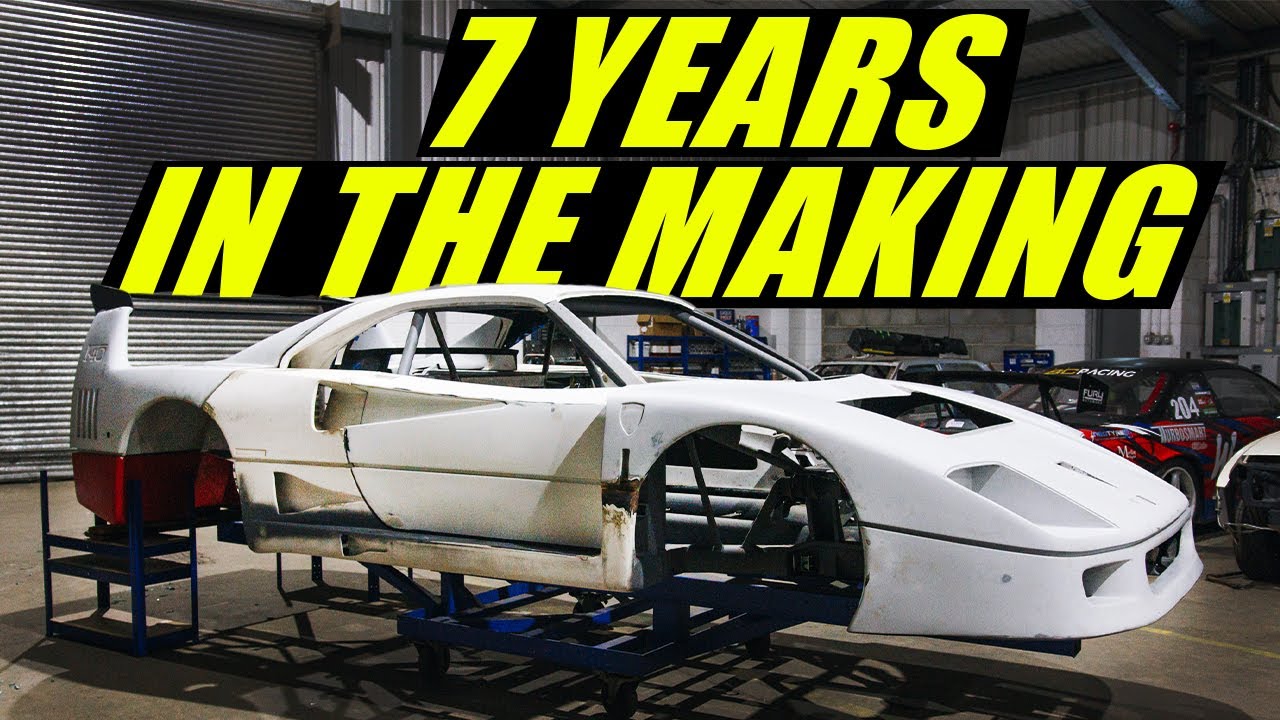 Создание идеального Ferrari F40 LM