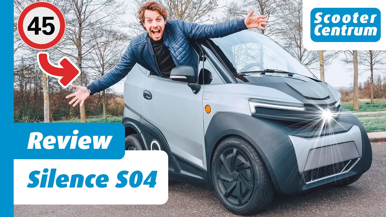 NIEUWSTE SILENCE S04 45KM CITYCAR - DE BESTE ELEKTRISCHE BROMMOBIEL VAN 2024!?  😎🚙