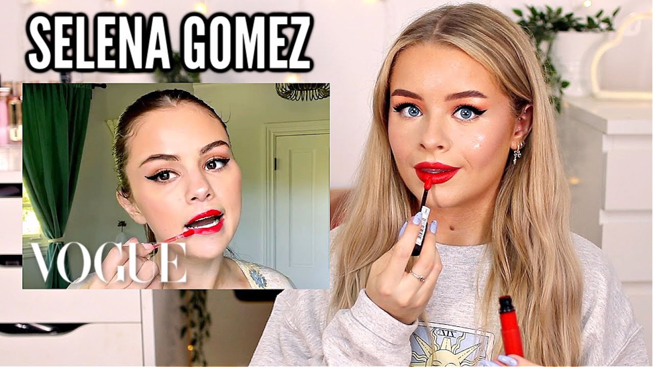 I FOLLOWED SELENA GOMEZ'S MAKEUP ROUTINE ON VOGUE