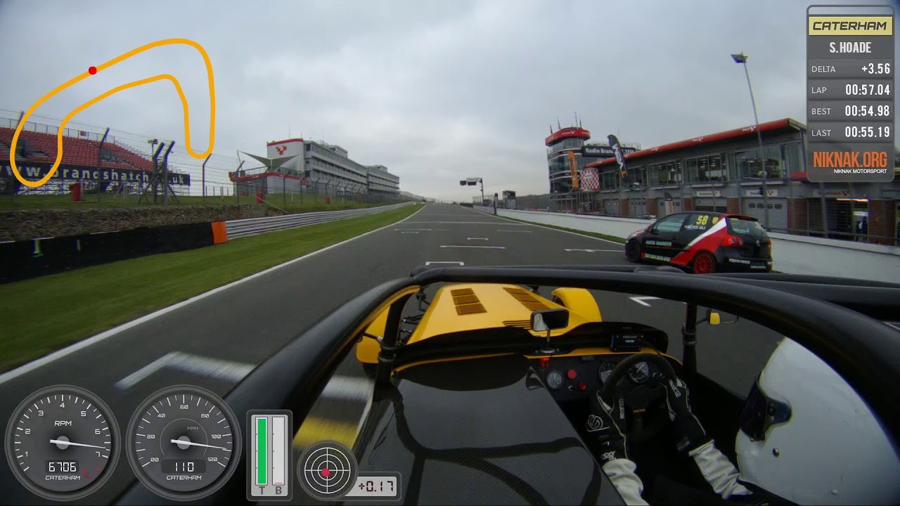 Caterham at Brands Hatch, November 2nd 2017 - fastest laps