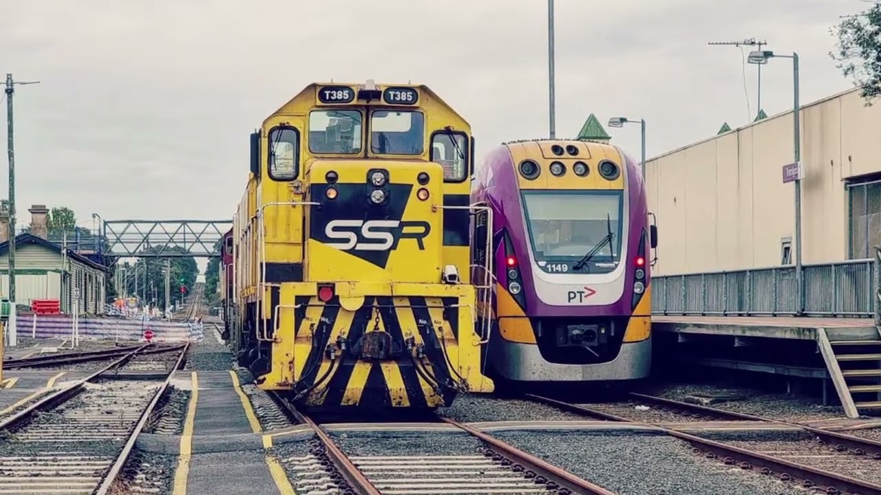 Track testing and a small freight to Bairnsdale May 2022!