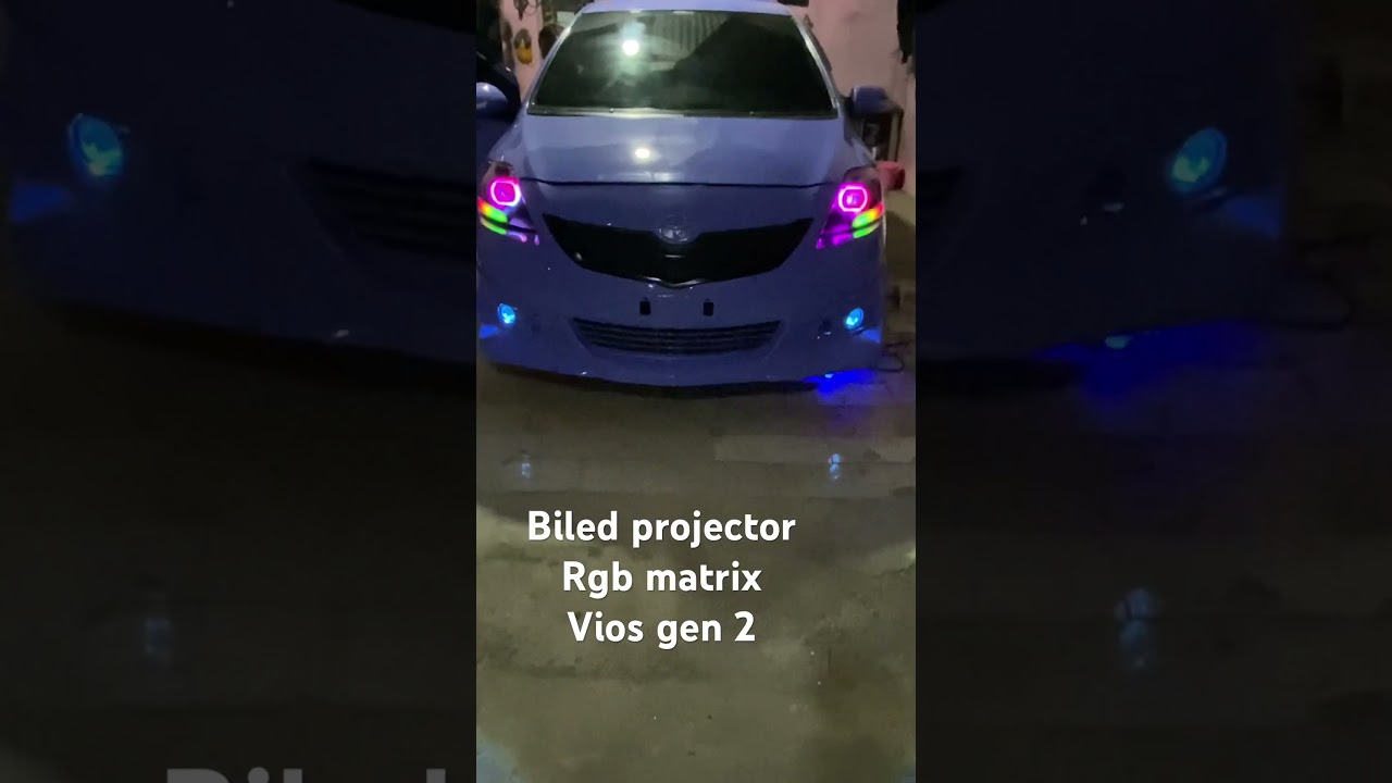 Biled projector vios gen 2 #biled #vioslimogen2