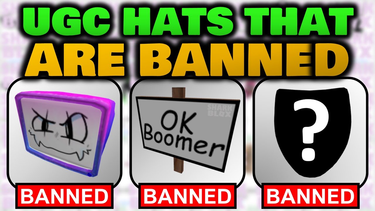 ALL ROBLOX UGC Accessories That Got BANNED! [CONTENT DELETED]