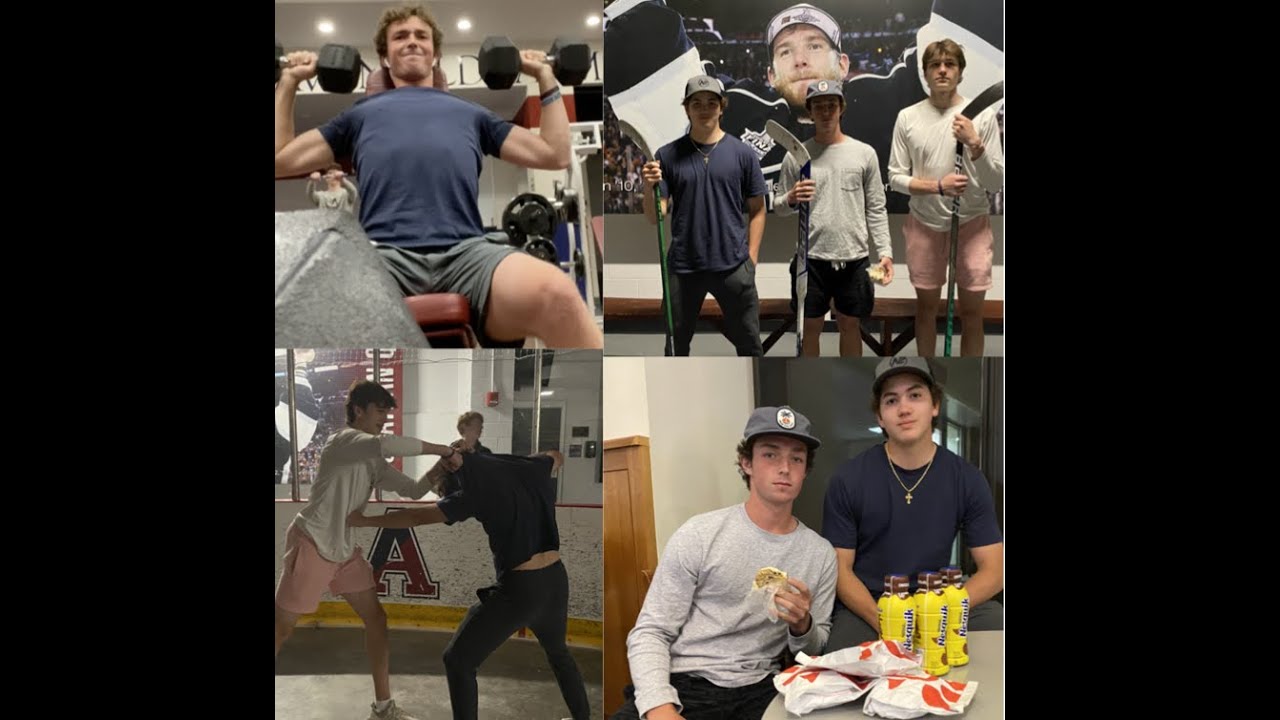 Avon Old Farms Hockey : Off Season Training (Day in Life)