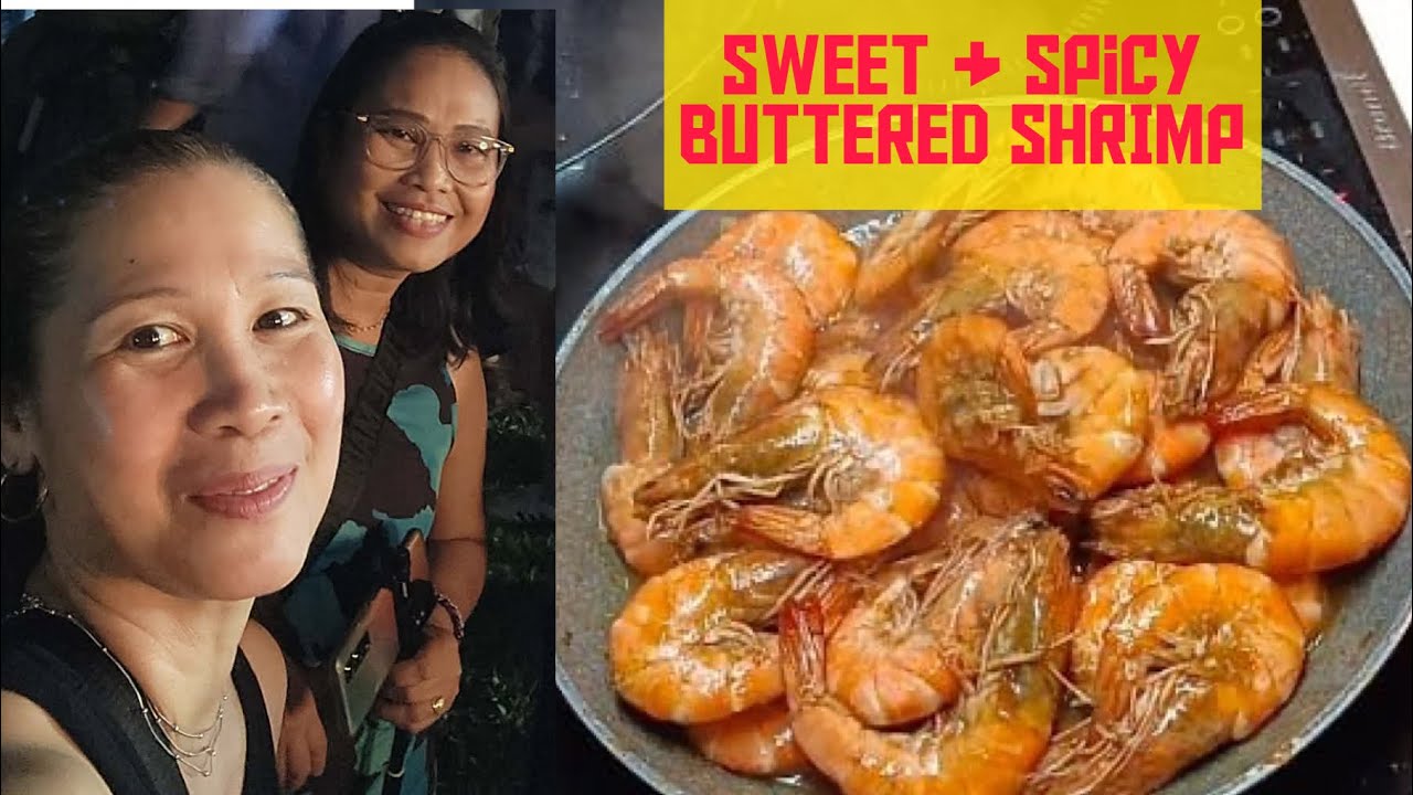 Cooking BUTTERED SHRIMP with a friend is exciting....
