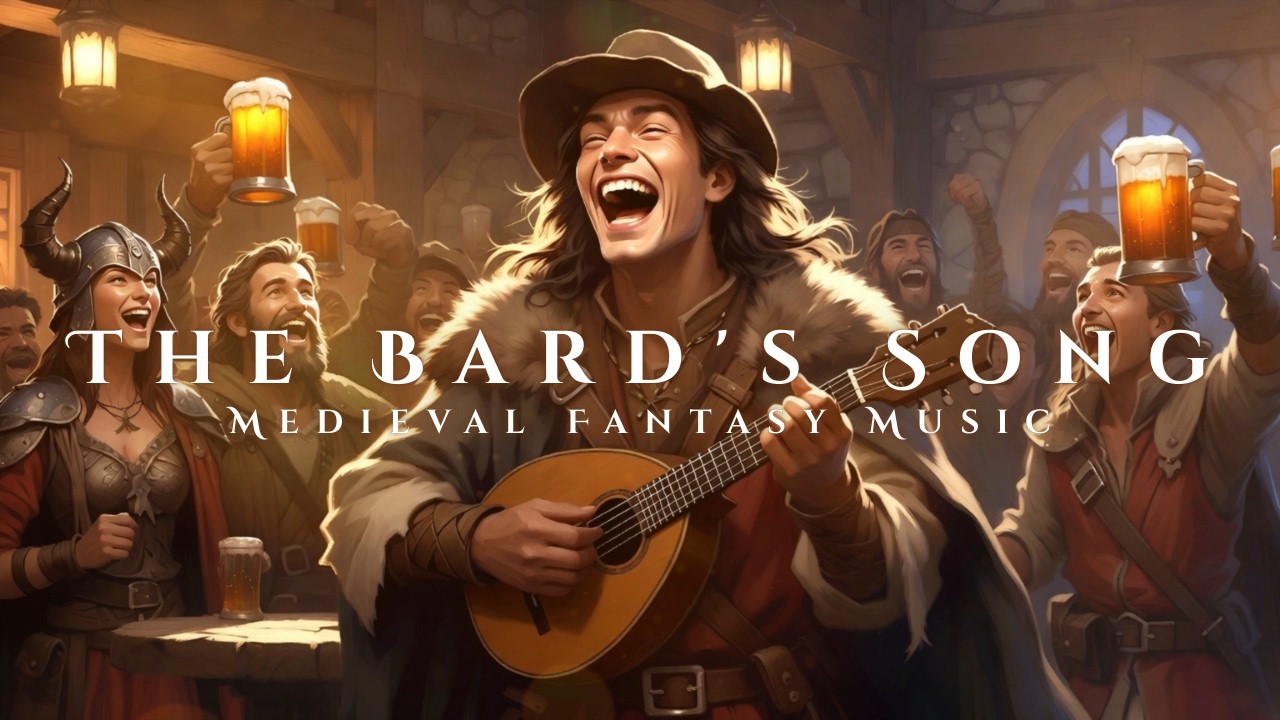 D&D Tavern Music & Ambience 🍺 The Bard’s Song | Bustling Medieval Soundscape