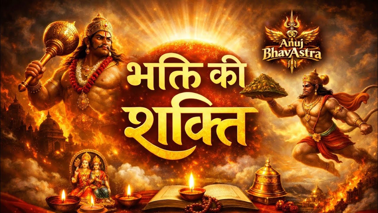 भक्ति की शक्ति | Bhakti Ki Shakti | Shree Hanuman Bhajan | Anuj Sharma