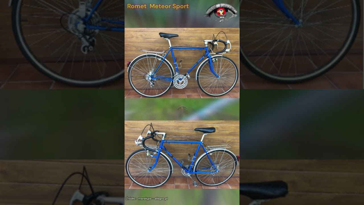 Czar PRL u - Kultowe Rowery Romet  Meteor Sport