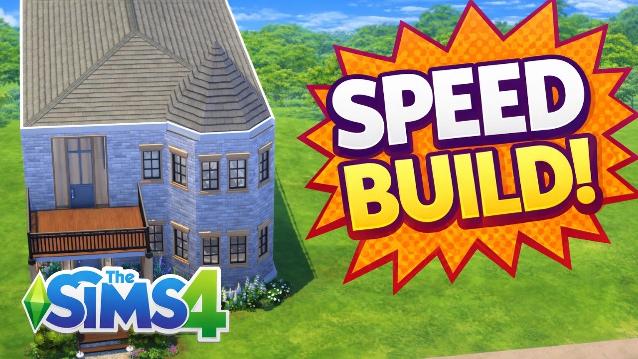 Stunning Sims 4 Family Home Build  Speed Build + Design Tips!
