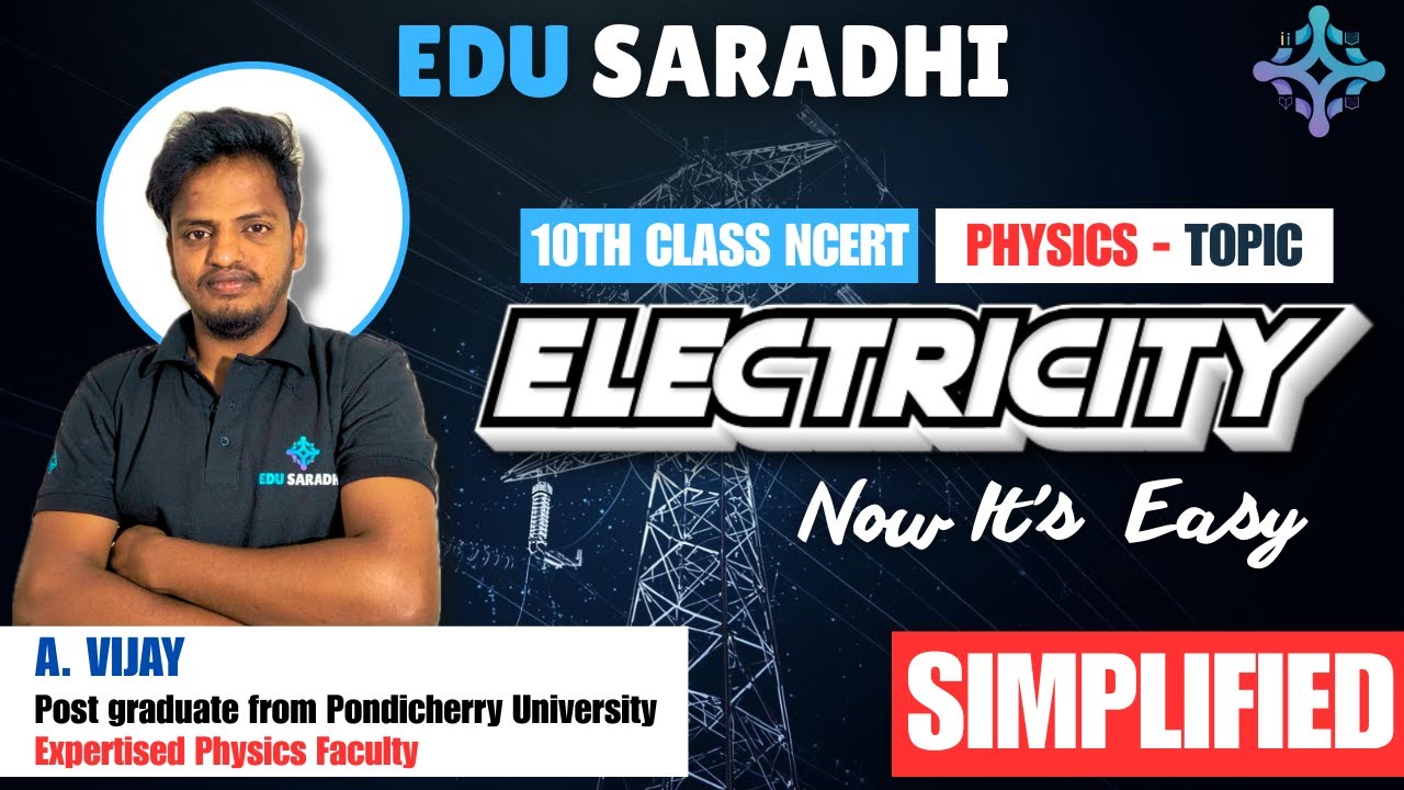 Electricity by Vijay sir || #edusaradhi ||
