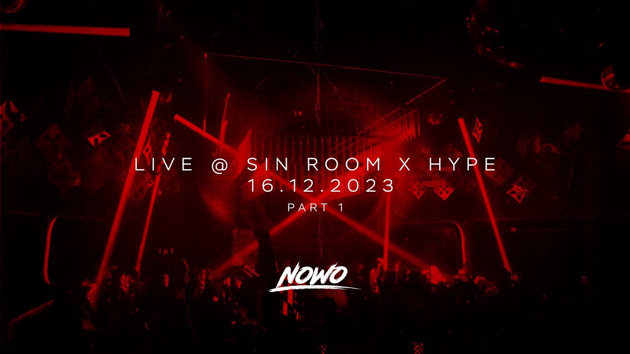 Nowo - Live @ Sin Room x Hype Pt.1 (16.12.2023) | Melodic Techno, Progressive House, Indie Dance
