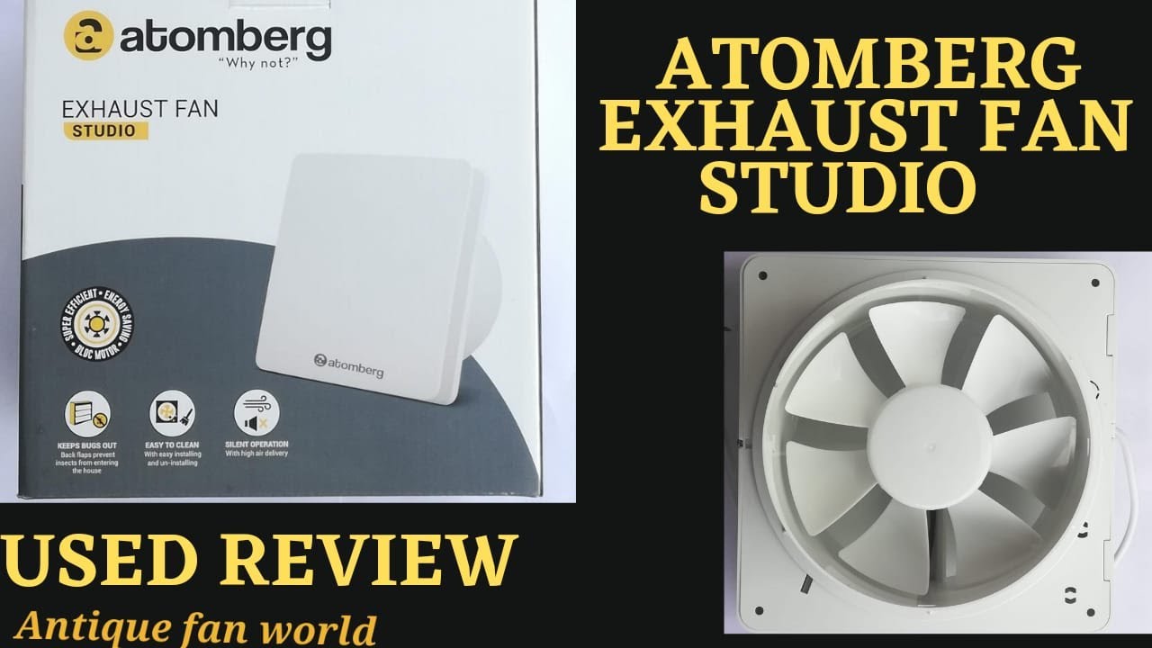 Atomberg| Studio Exhaust Fan| 150mm BLDC Exhaust| Antique Fan World
