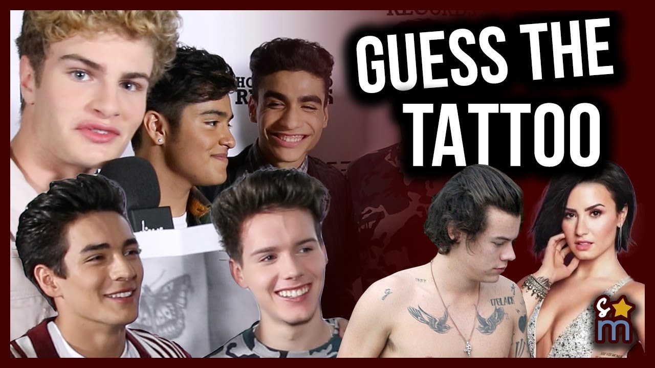 IN REAL LIFE Play Guess The Celeb Tattoo & Talk 