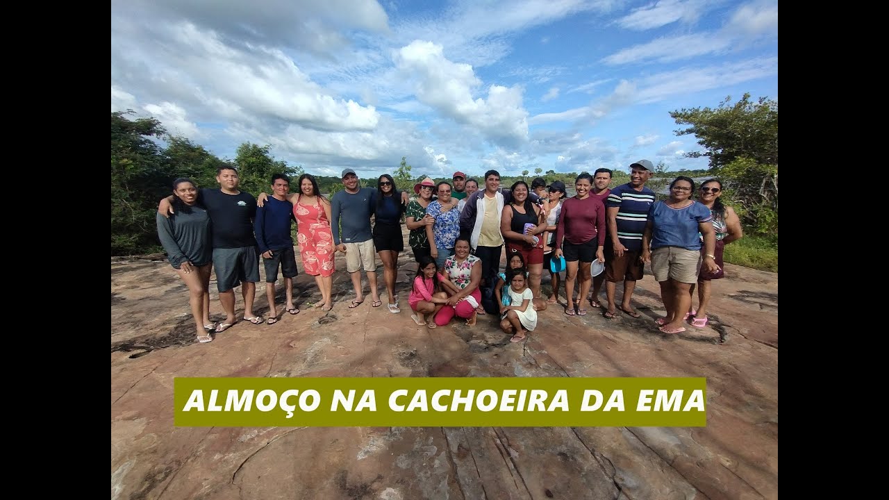 ALMOÇO NA CACHOEIRA  DA EMA COM AMIGOS