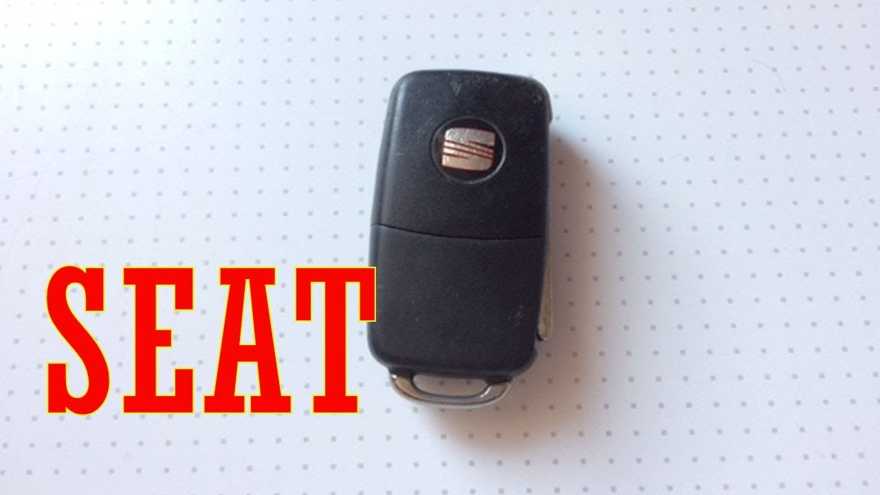 SEAT key fob battery replacement