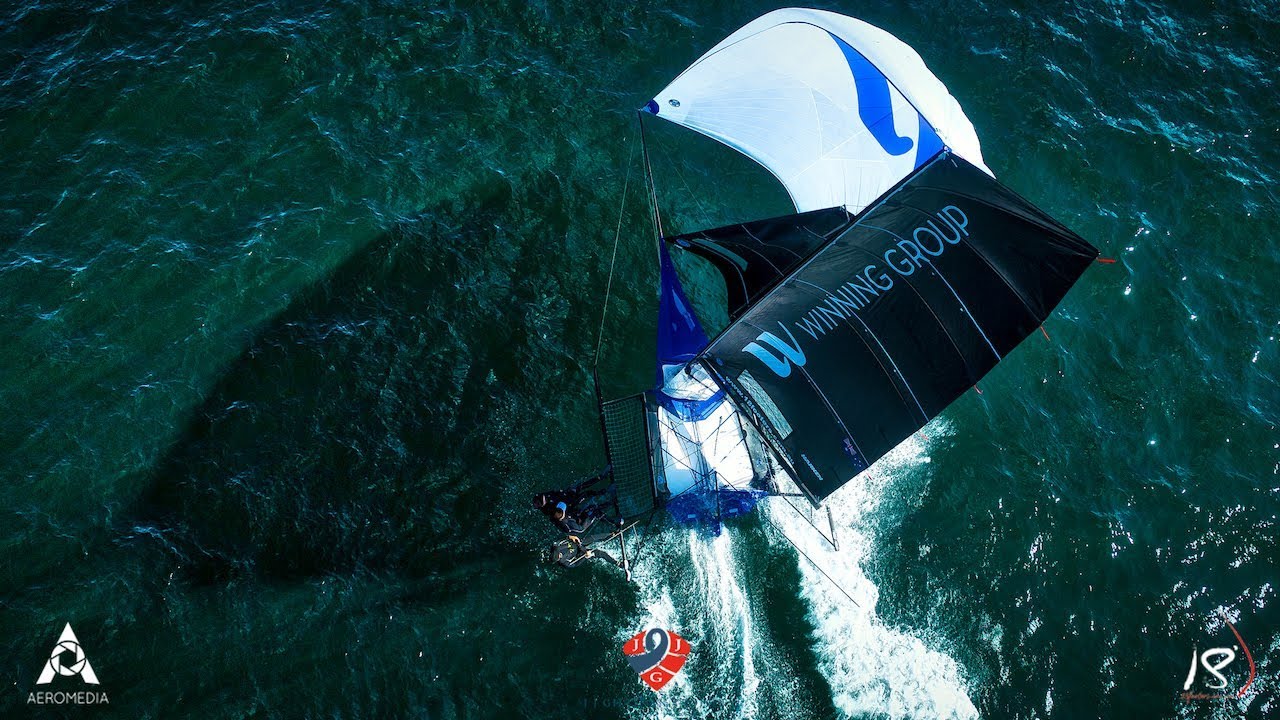 JJ Giltinan 2019 18ft Skiff Championship - Race 1, George Calligeros Trophy