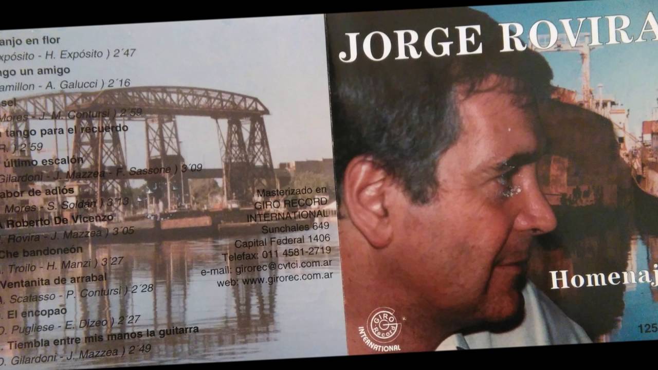 Jorge Rovira LP homenaje