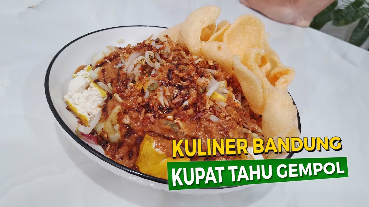 Bumbu Kacangnya Kental & Penuh Rempah! Resep KUPAT TAHU GEMPOL
