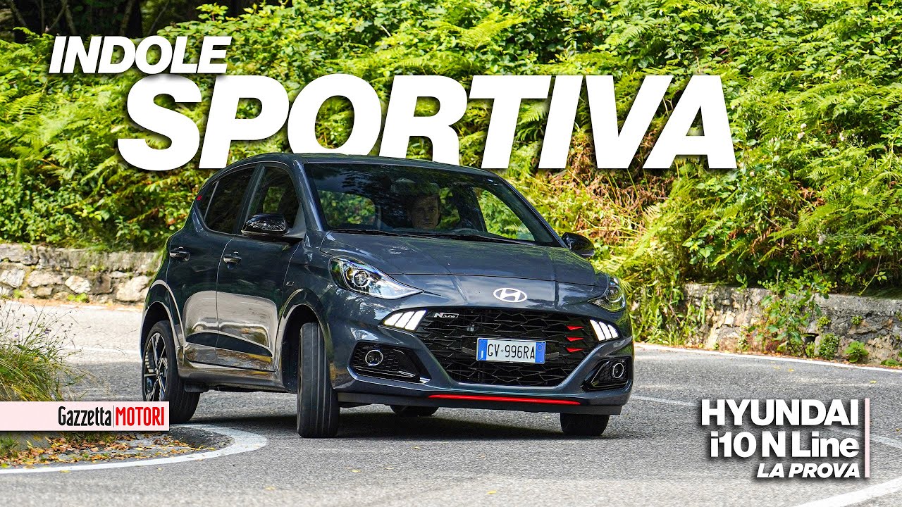 Hyundai i10 N Line: compatta, tecnologica e che grinta al volante