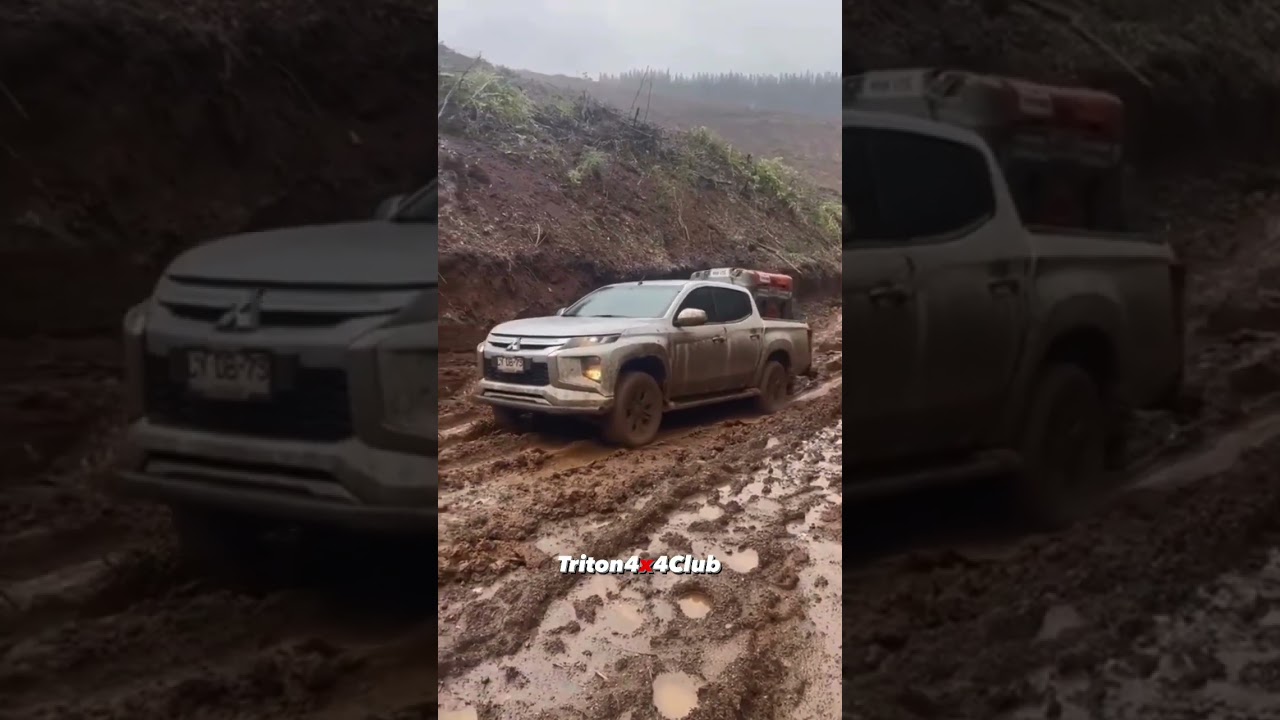 L200 Triton Mostrando sua Brutalidade