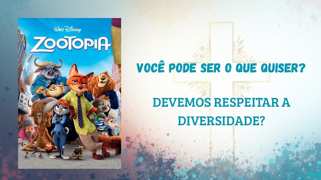 VOCÊ PODE SER O QUE QUISER? DEVEMOS RESPEITAR A DIVERSIDADE?
