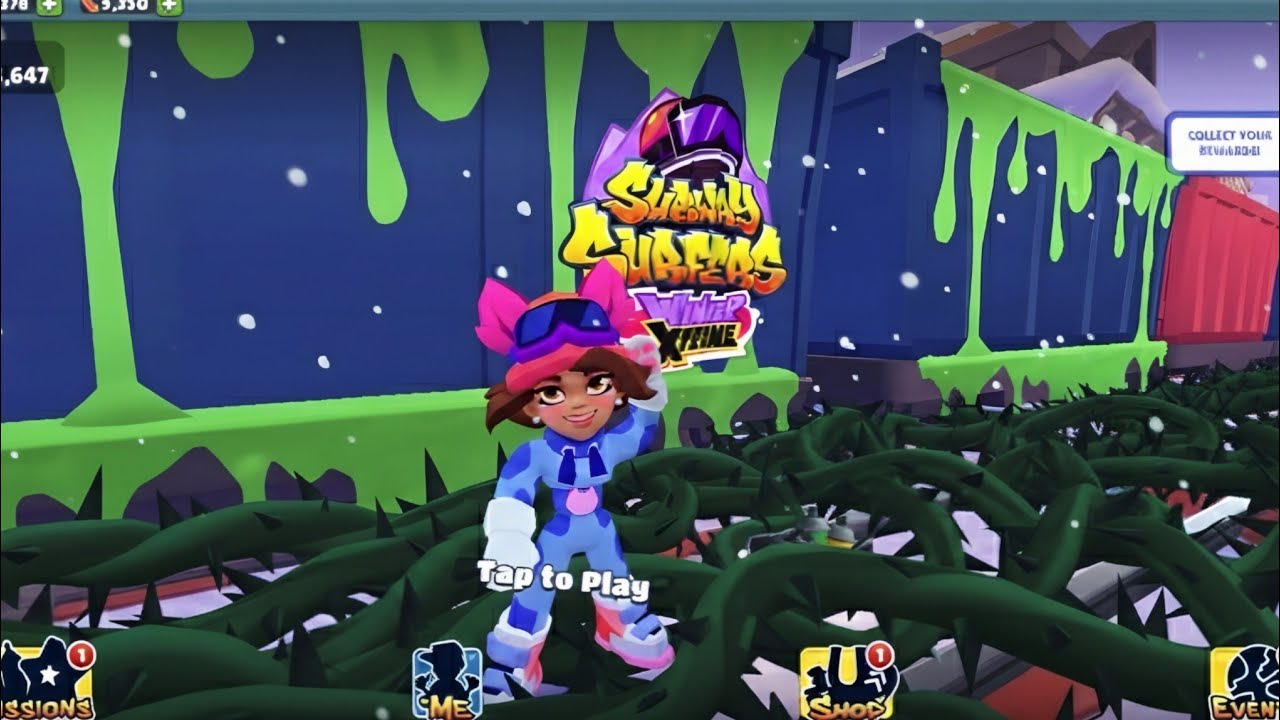 Subway Surfers : Plant Invasion Challenge ☘️ in Winter Xtreme 2026 🌵☘️