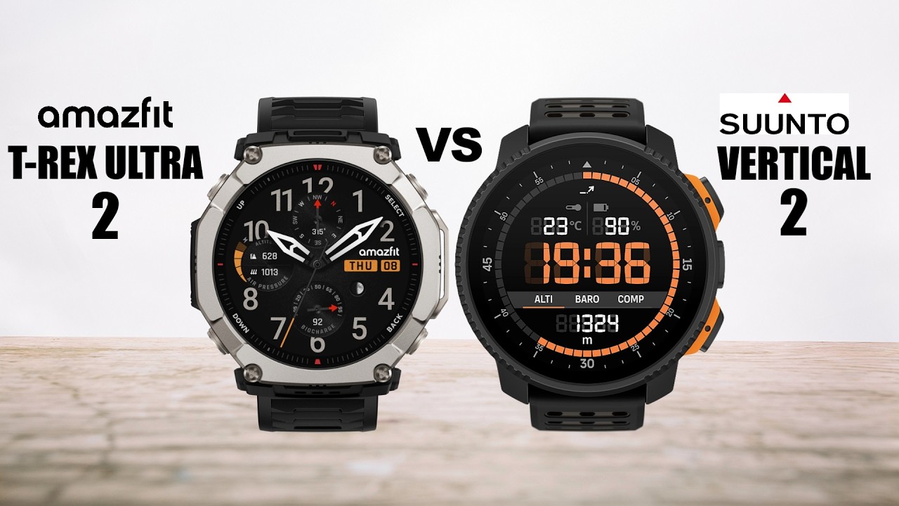 Amazfit T Rex Ultra 2 vs Suunto Vertical 2