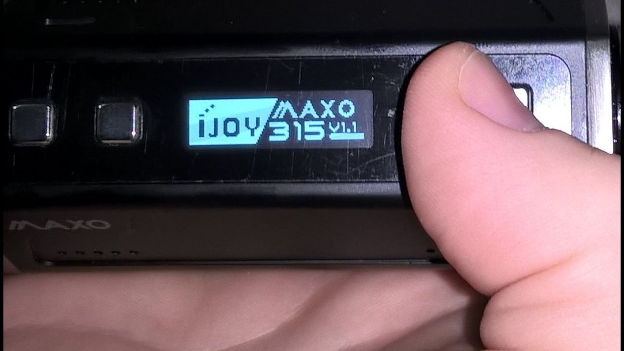 Ijoy Maxo как обновить прошивку