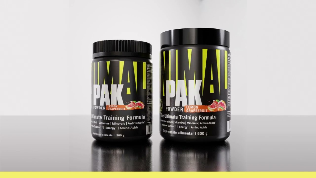 Ele chegou! ANIMAL PAK POWDER!