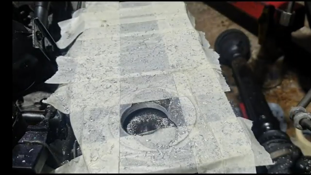 HOME MADE MACHINE PISTONS TOOL for 1.9 tdi