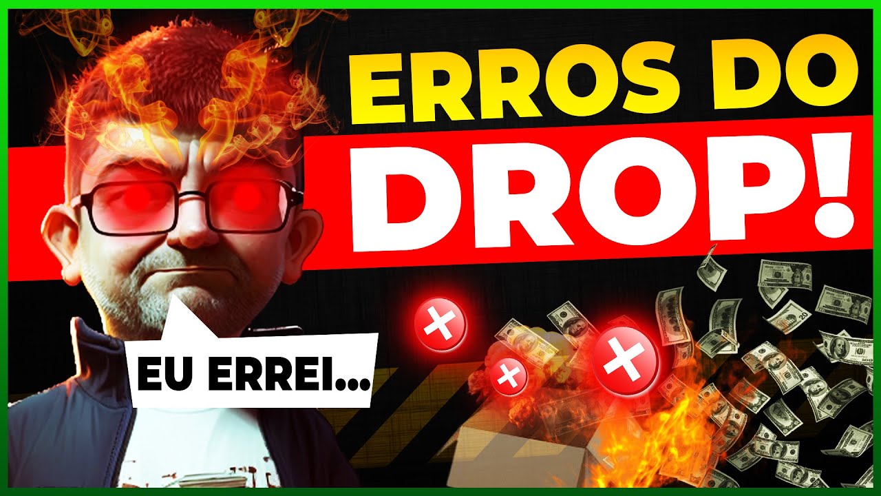 7 ERROS GRAVES NO DROPSHIPPING - E COMO EVITAR CADA UM DELES!