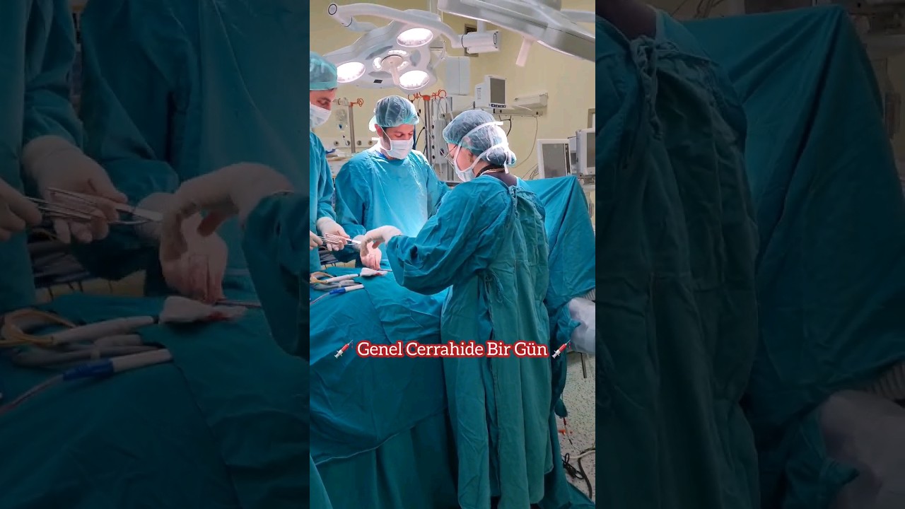 GENEL CERRAHİDE BİR G&Uuml;N #tıpfak&uuml;ltesi #surgeryinturkey