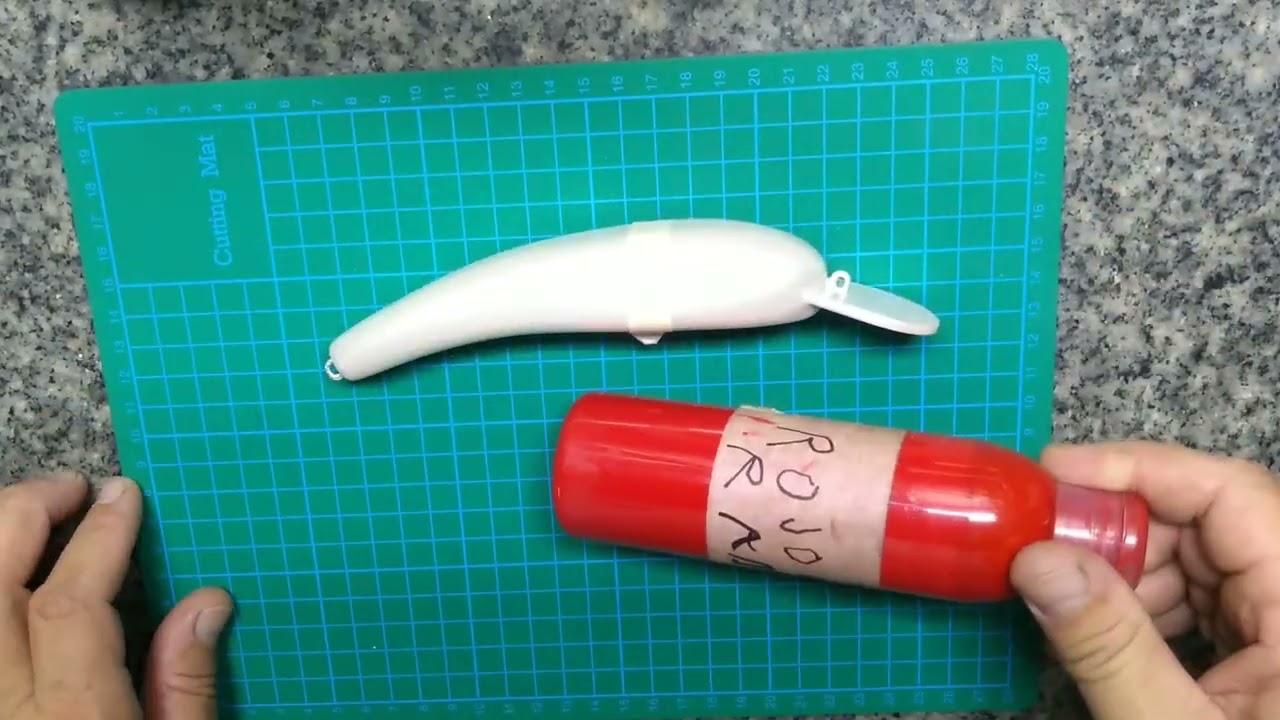 Terminamos el señuelo tipo banana,le damos la estética de un clásico!!!