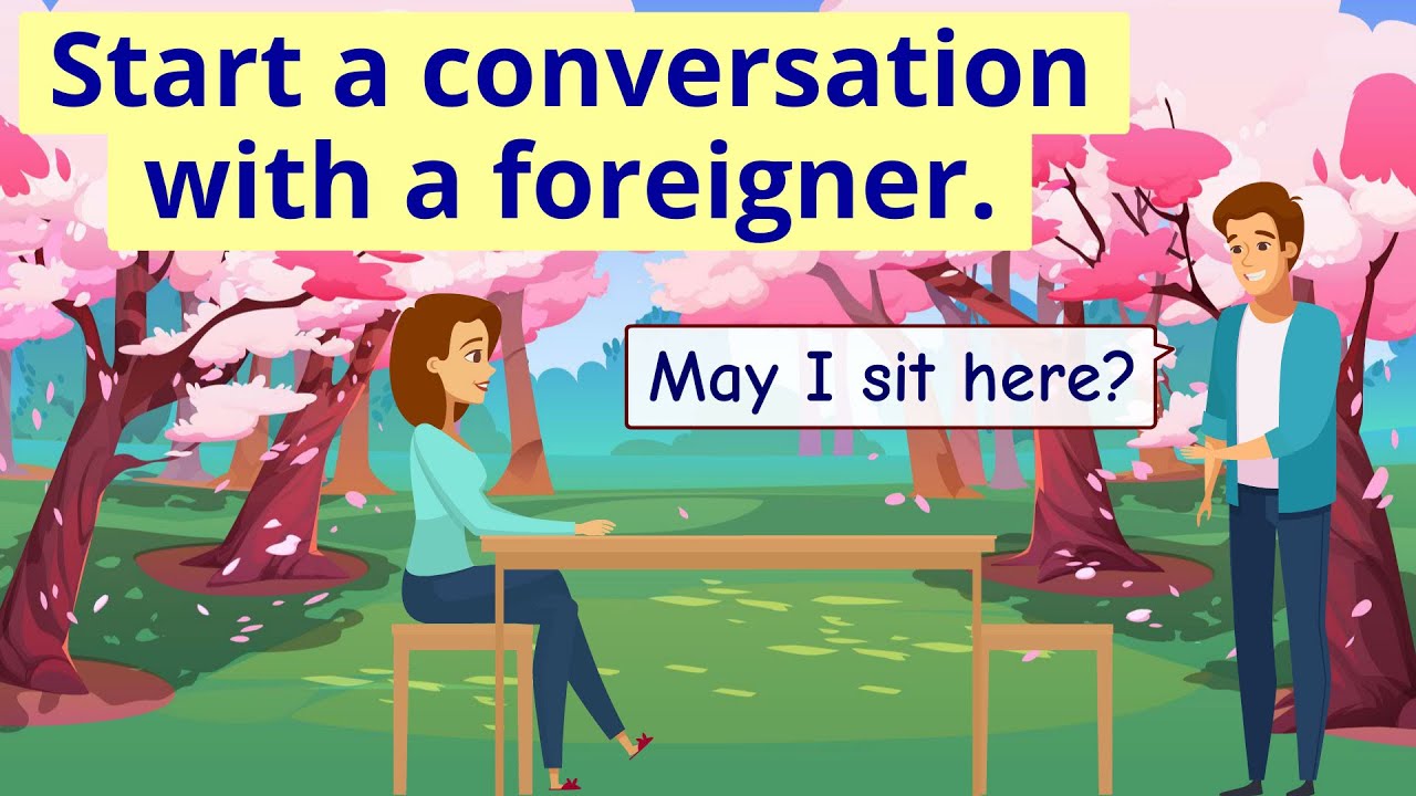Chatting with foreigners at the park | English Conversation Practice