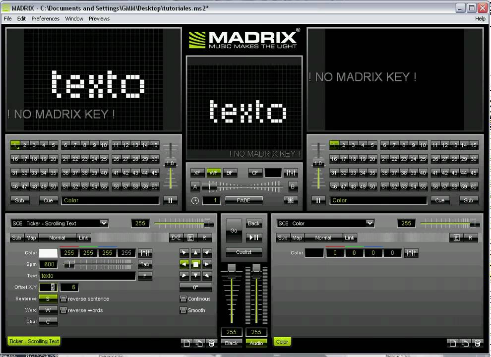 Madrix Efectos