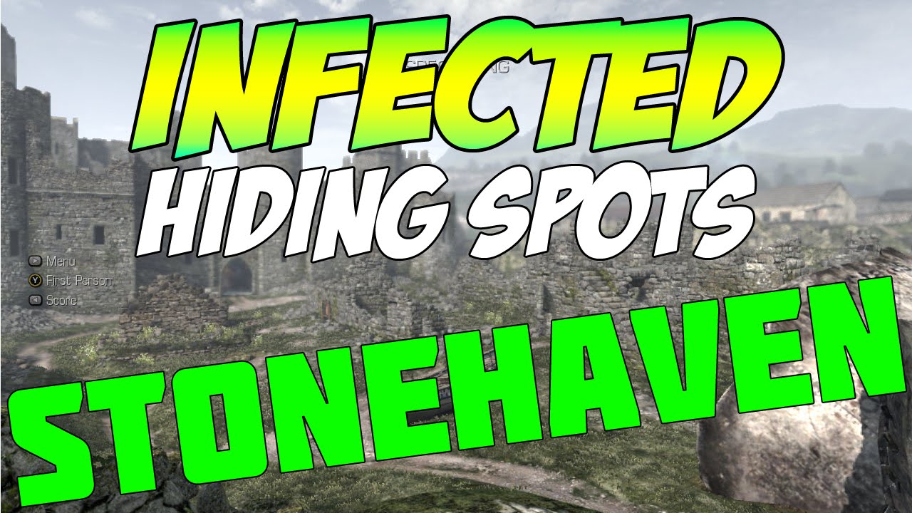 Infected Hiding Spots #13 - STONEHAVEN - Call Of Duty Ghosts