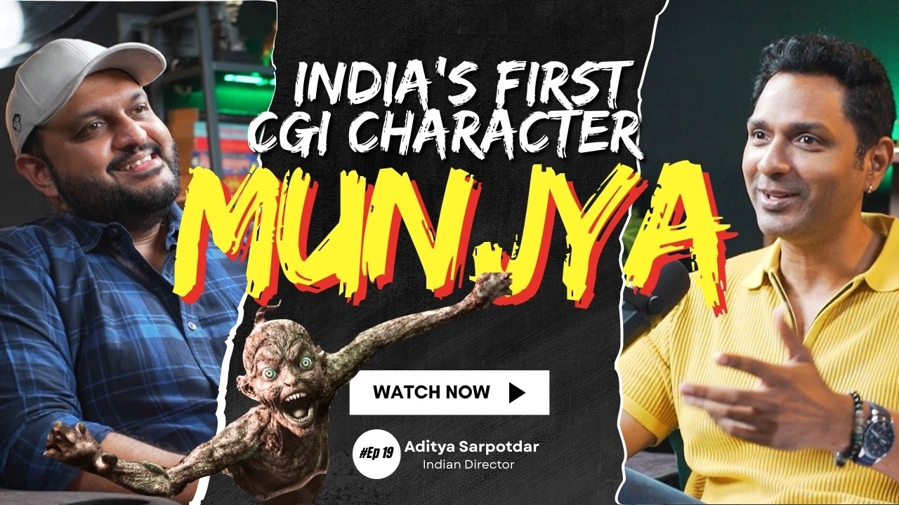 Munjya Director Aditya Sarpotdar: The Unseen VFX Secrets Revealed | Movie Buff | Scorpion Speaks
