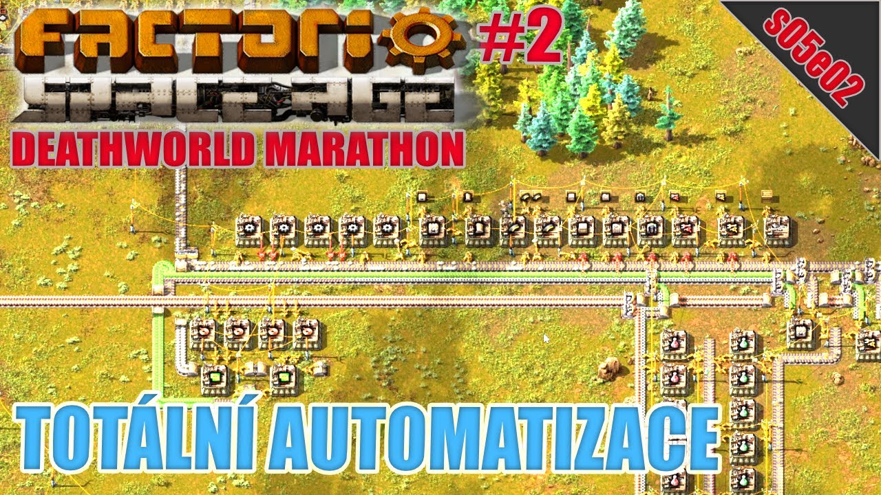 Jak nastartovat vědu ?? | S05E02 | Factorio: Space Age - Maraton světa smrti
