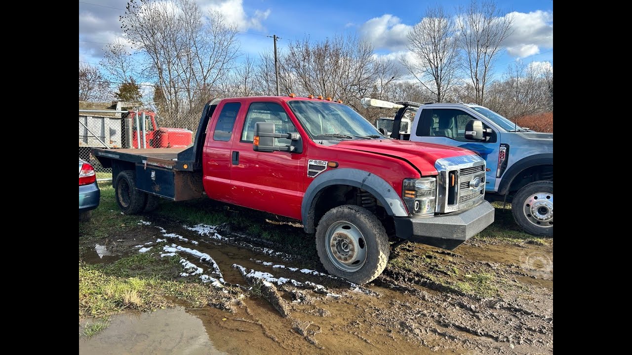 2009 FORD F550 XLT SUPER DUTY FLATBED
