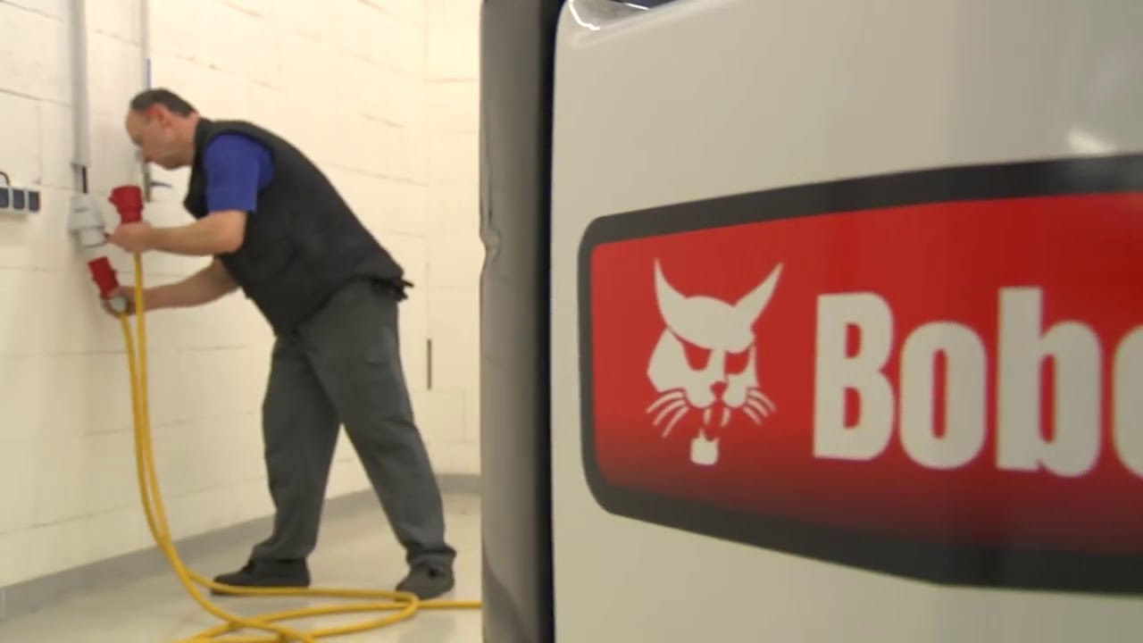 Электрический мини экскаватор Bobcat E10z