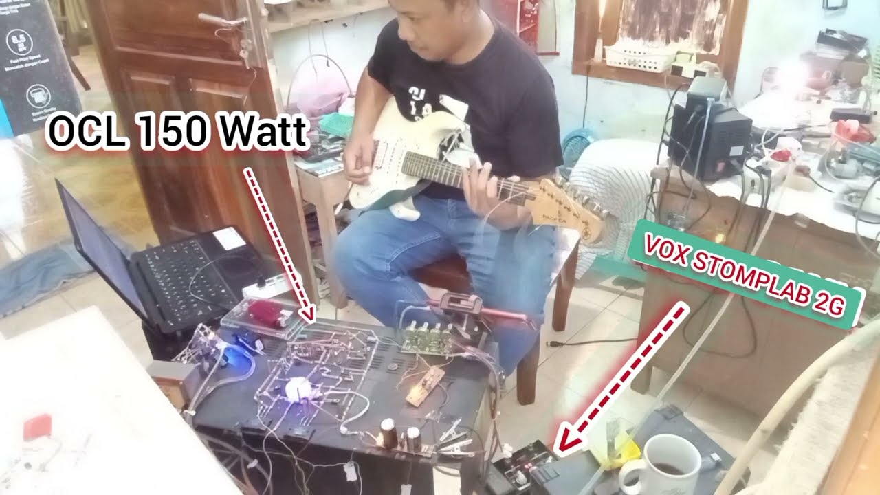 ZAKIA Cek Sound Cover Ft OCL 150 Watt mono VOX Stomplab 2G