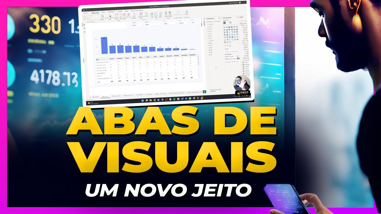 Abas de Visuais na Mesma Página no Power Bi