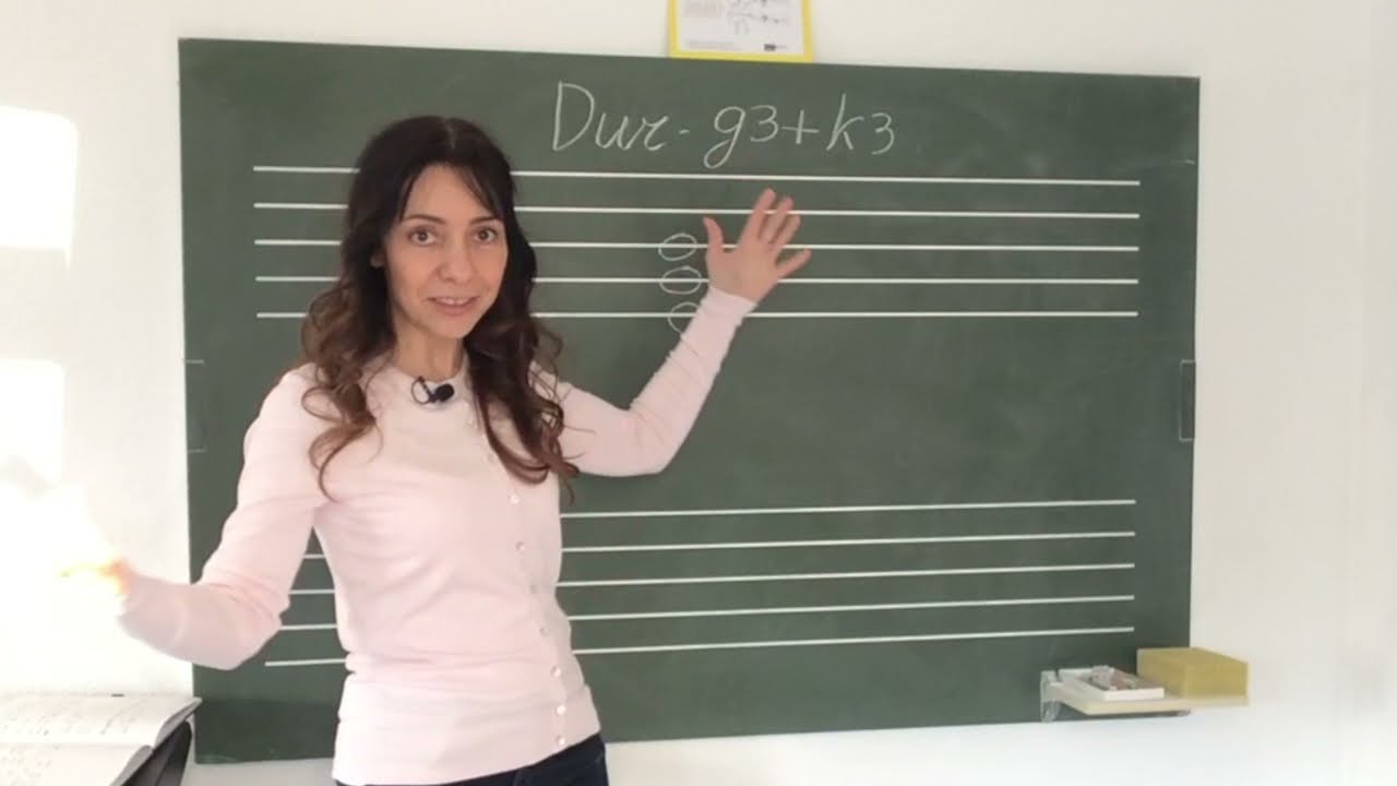 Moll und Dur Akkorde lernen mit HOBBY-PIANO