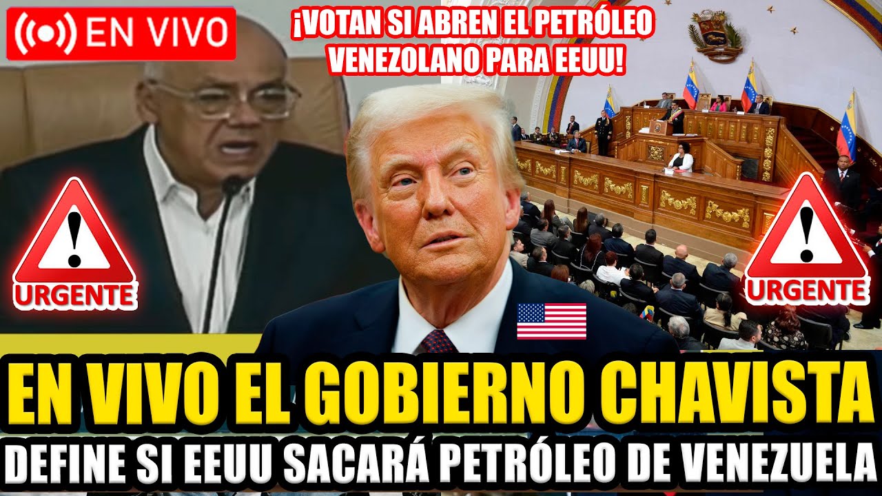 🔴EN VIVO EL GOBIERNO CHAVISTA DEFINE SI EE.UU. SACARÁ PETRÓLEO DE VENEZUELA | FRAN FIJAP