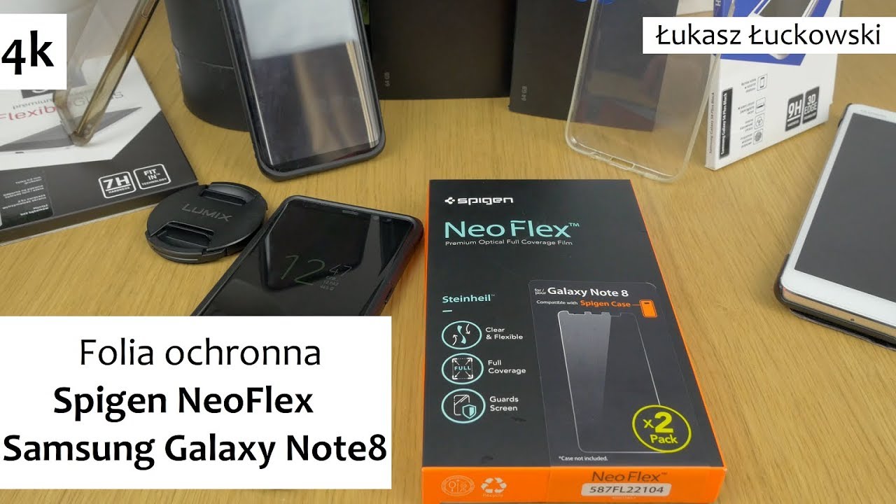 Folia ochronna Case Friendly Spigen NeoFlex Samsung Galaxy Note8 | Montaż, Alternatywa dla szkieł?