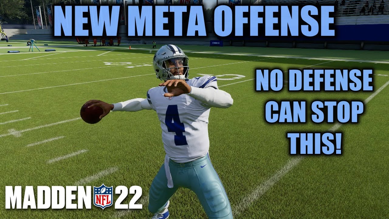 THE NEW META OFFENSE ALL THE PROS AEE RUNNING IN MADDEN 22! NO DEFENSE CAN STOP THIS!