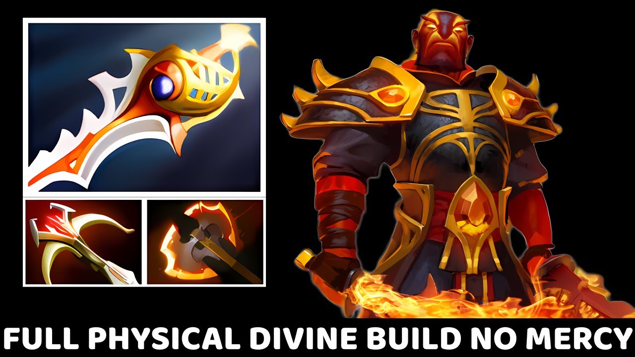 EMBER SPIRIT Full Physical Divine Build No Mercy 7.39 Dota 2