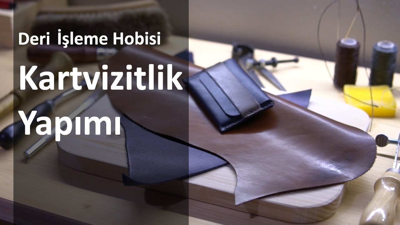 Deri İşleme Hobisi - Kartvizitlik Yapımı